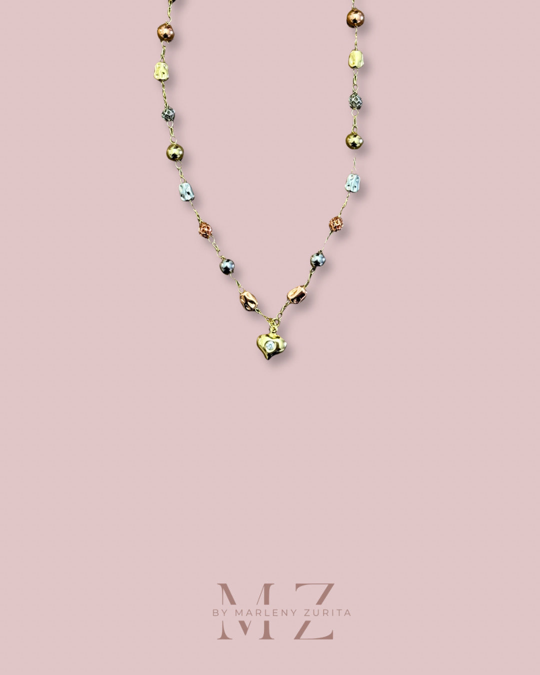 Gold Mix Necklace