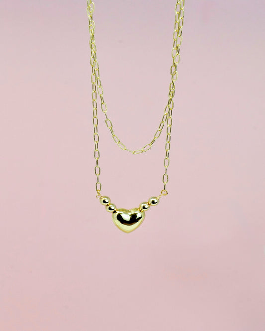 Gold Heart Necklace