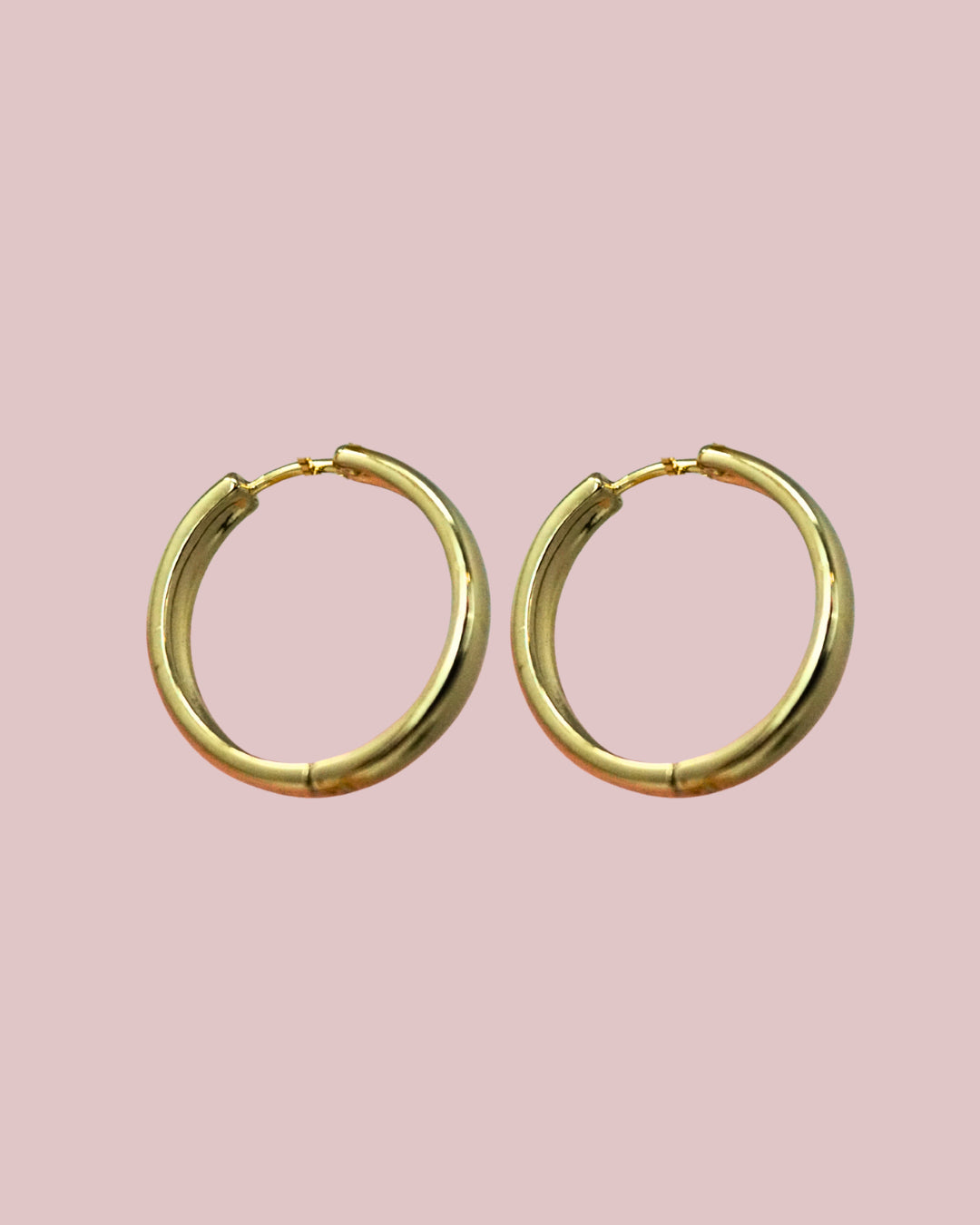 Gold Hoop Earring