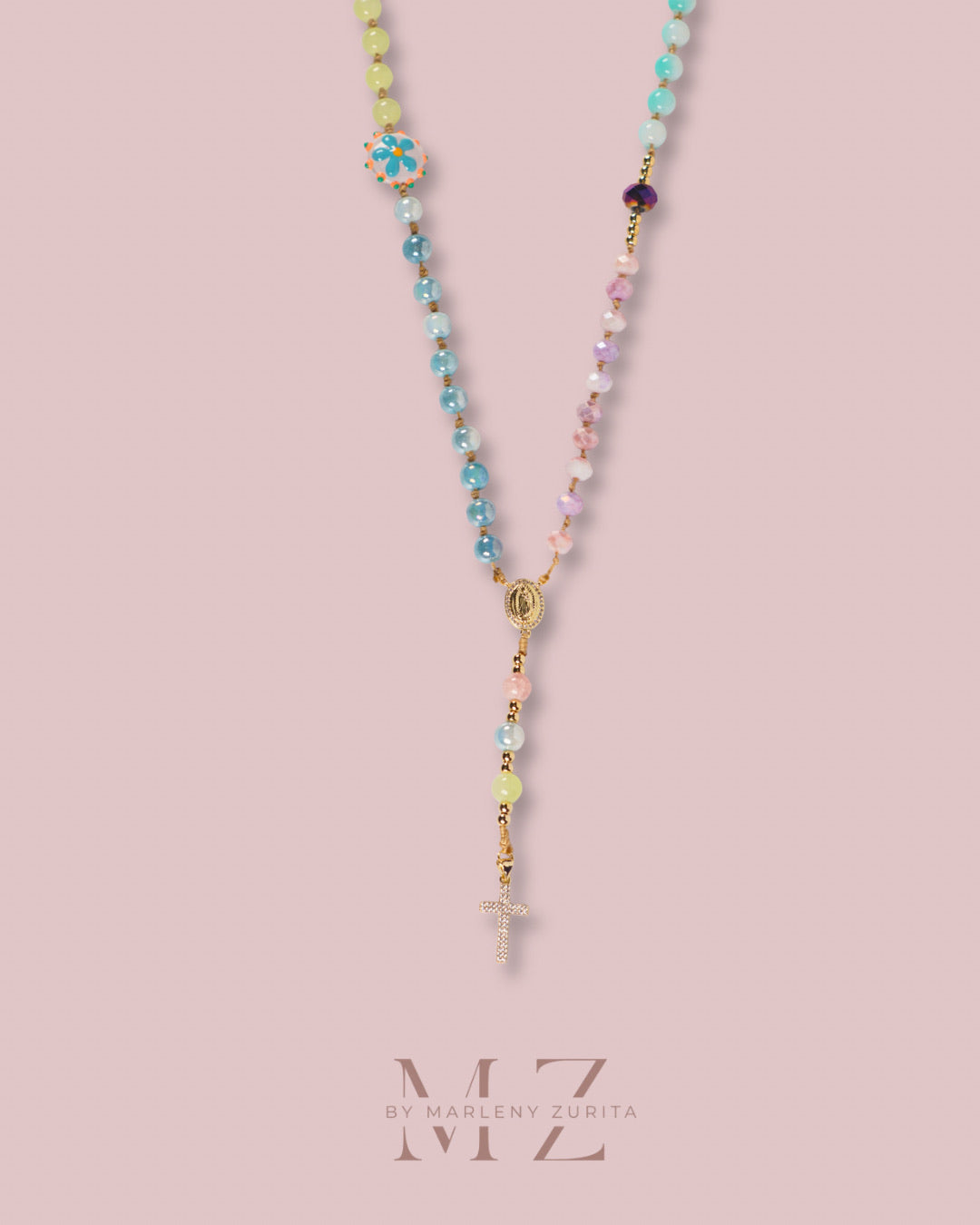 Colorful Grace Rosary
