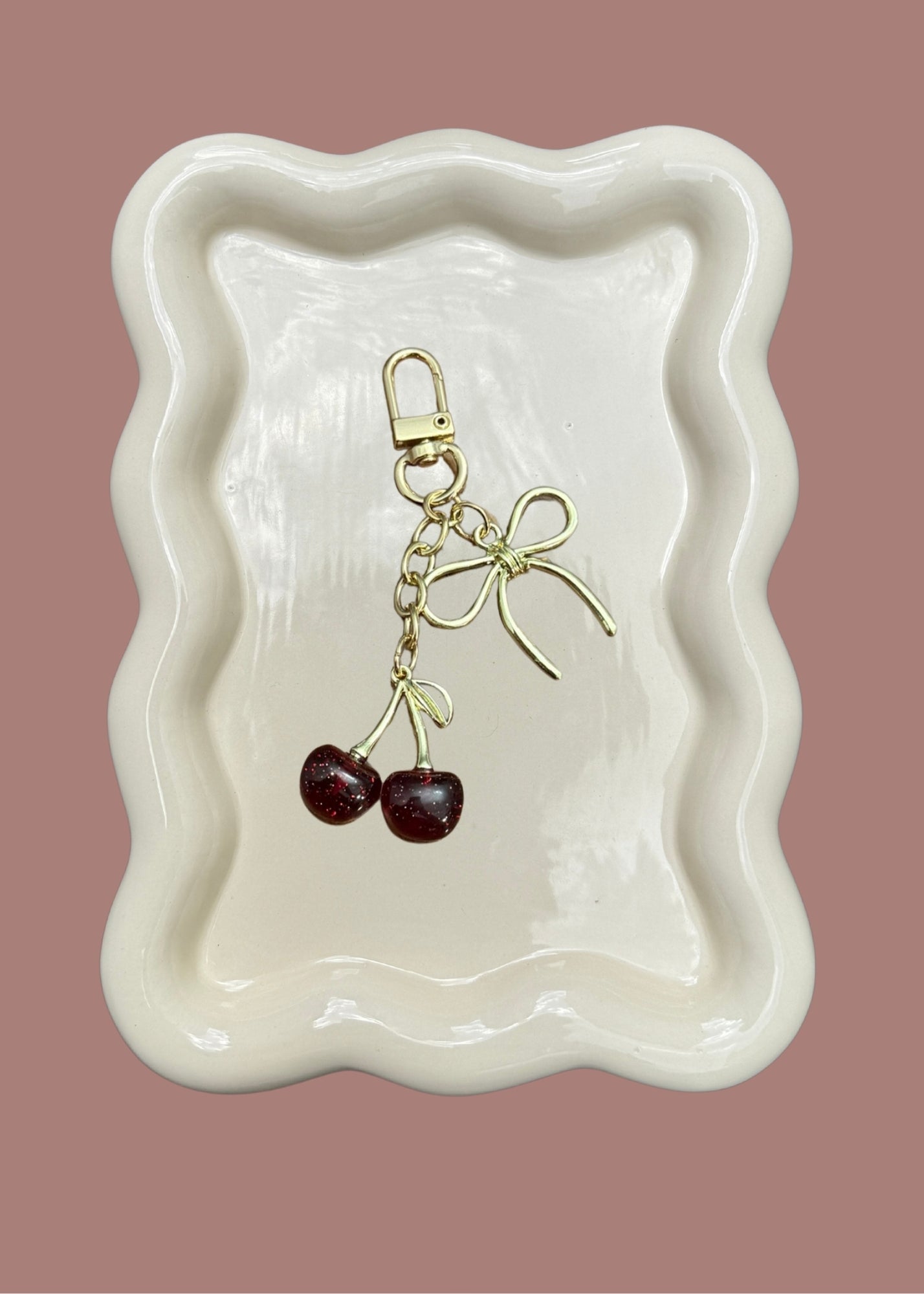 Cherry Keychain