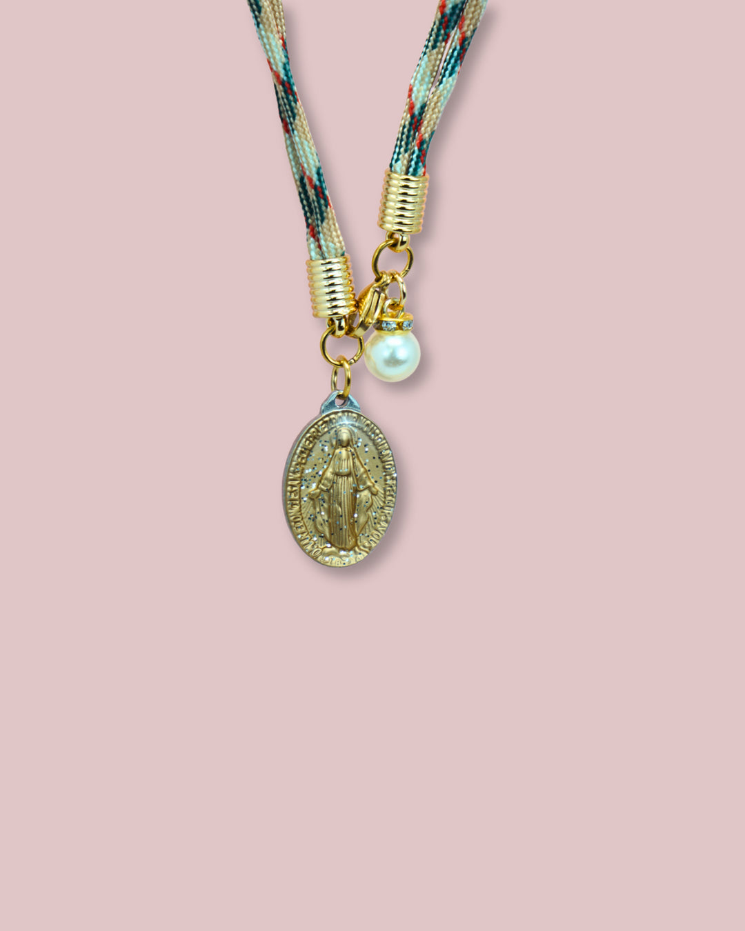 Paracord Virgen Necklace