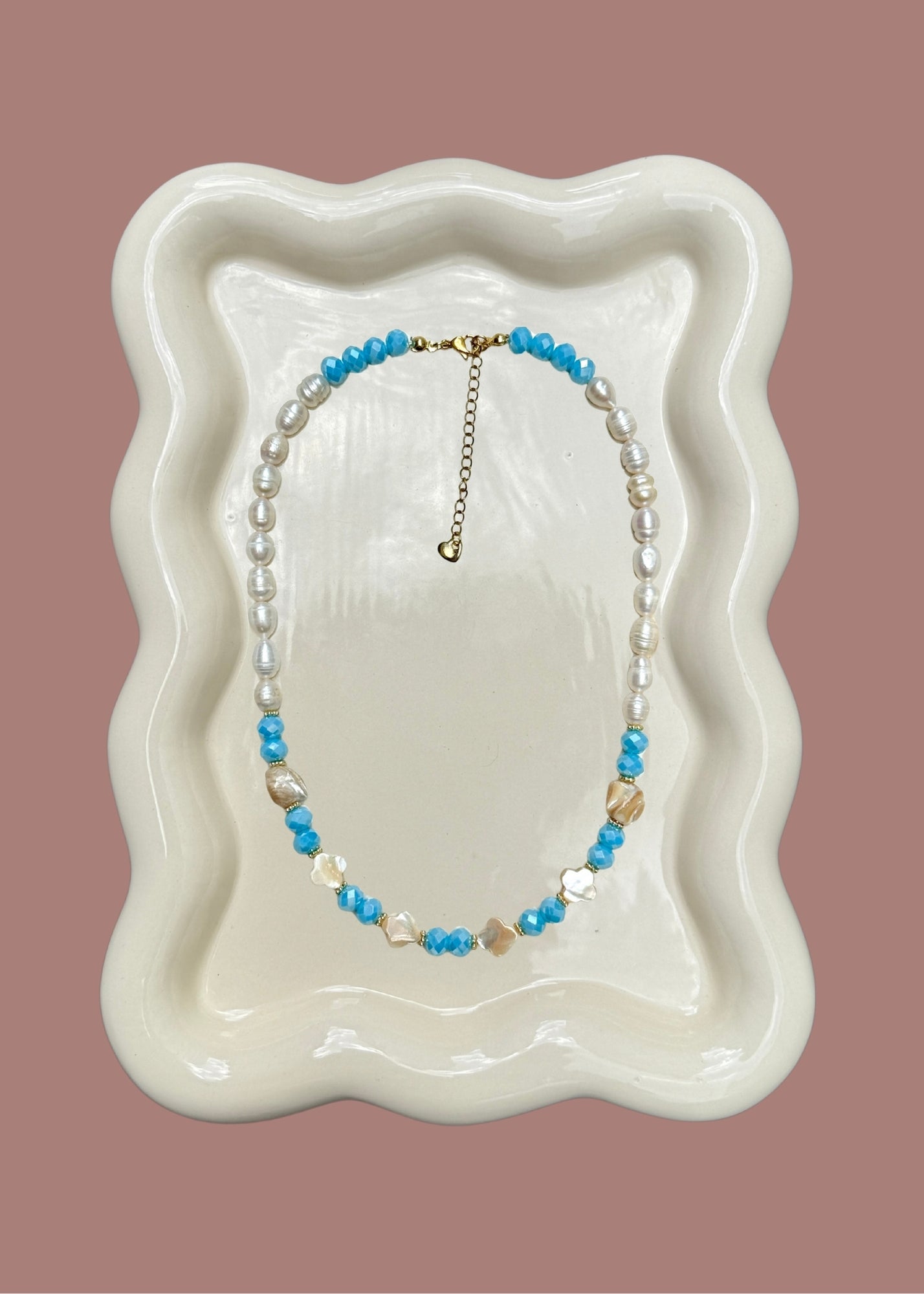 Pearl crystal Necklace