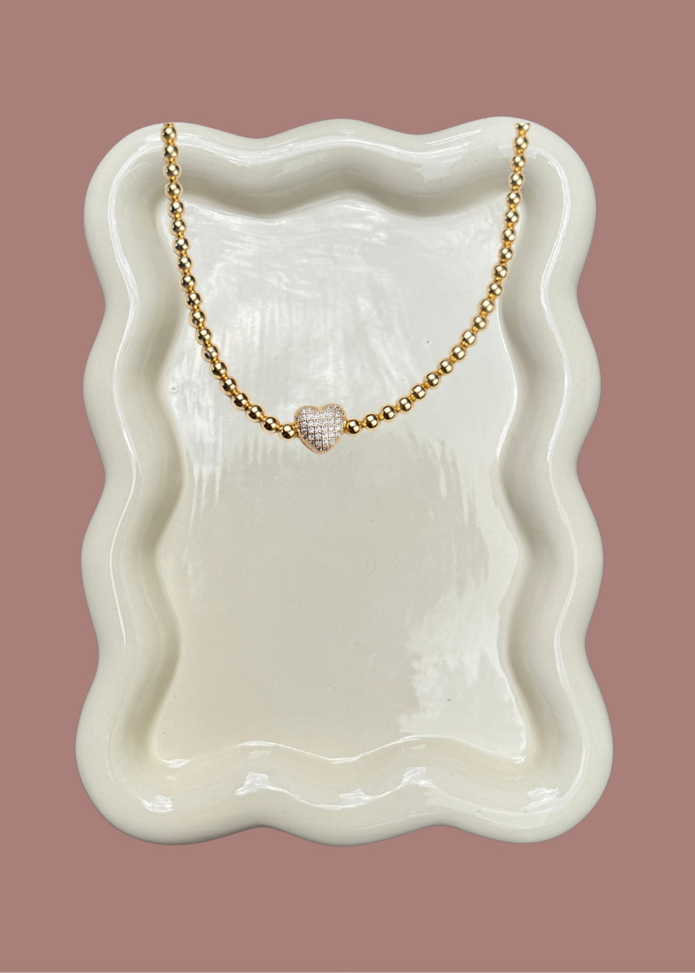 Shiny Heart Necklace
