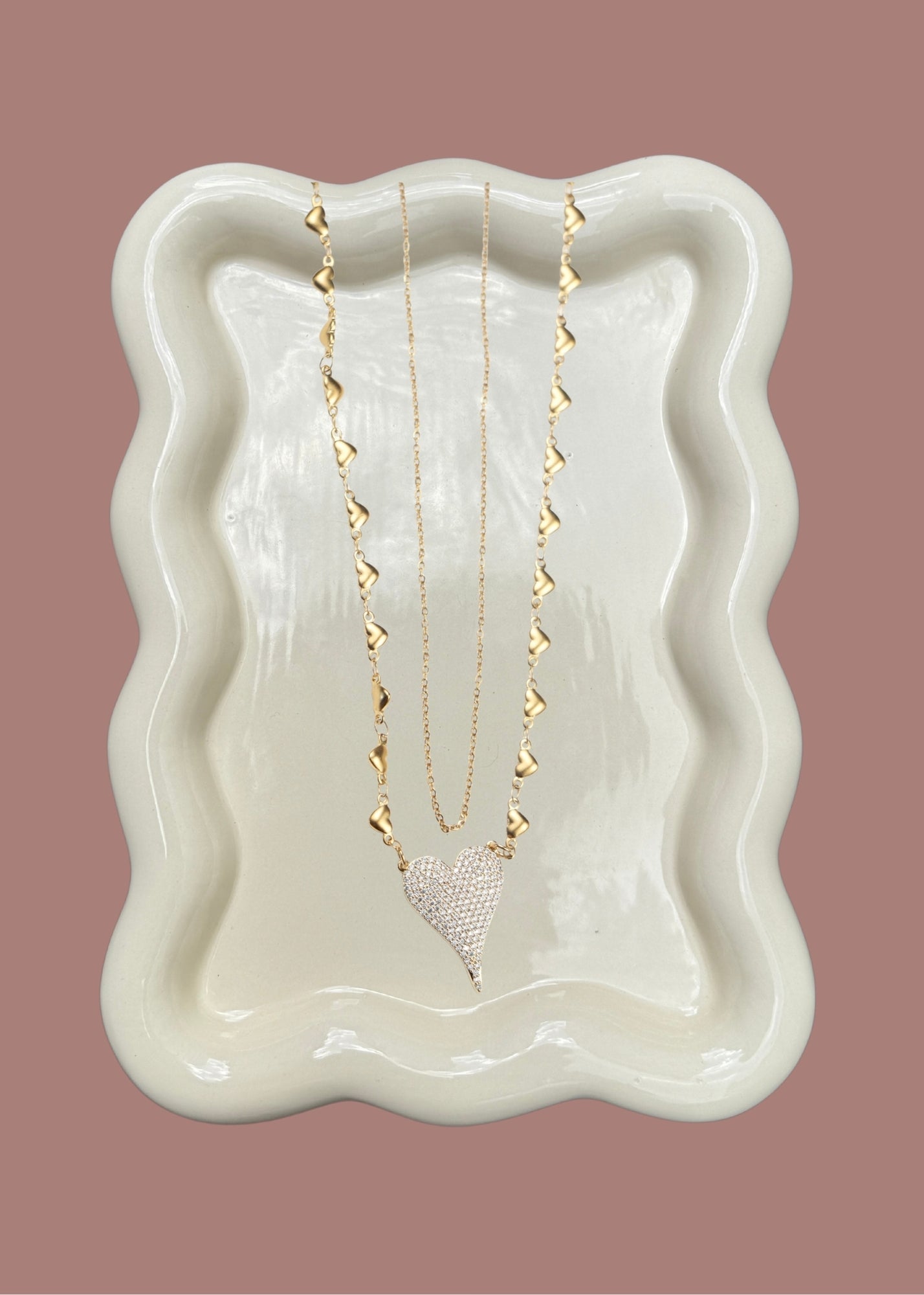 Shiny Heart Necklace