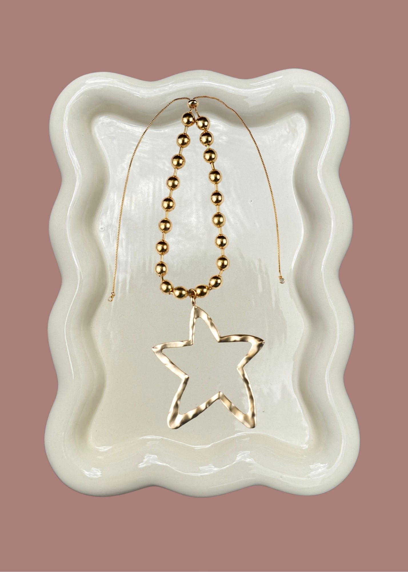 Golden Star Necklace