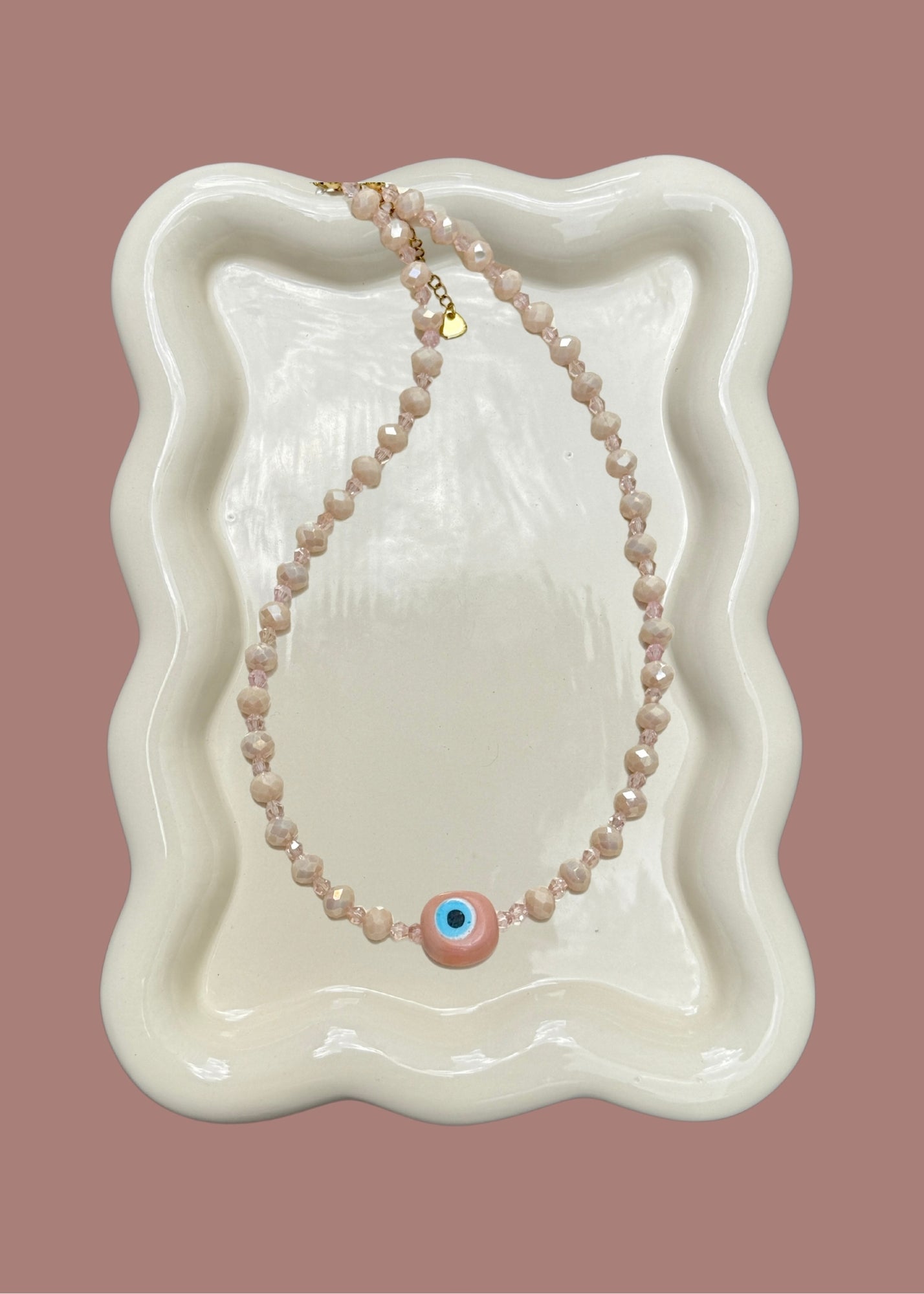 Crystal Evil Eye Necklace
