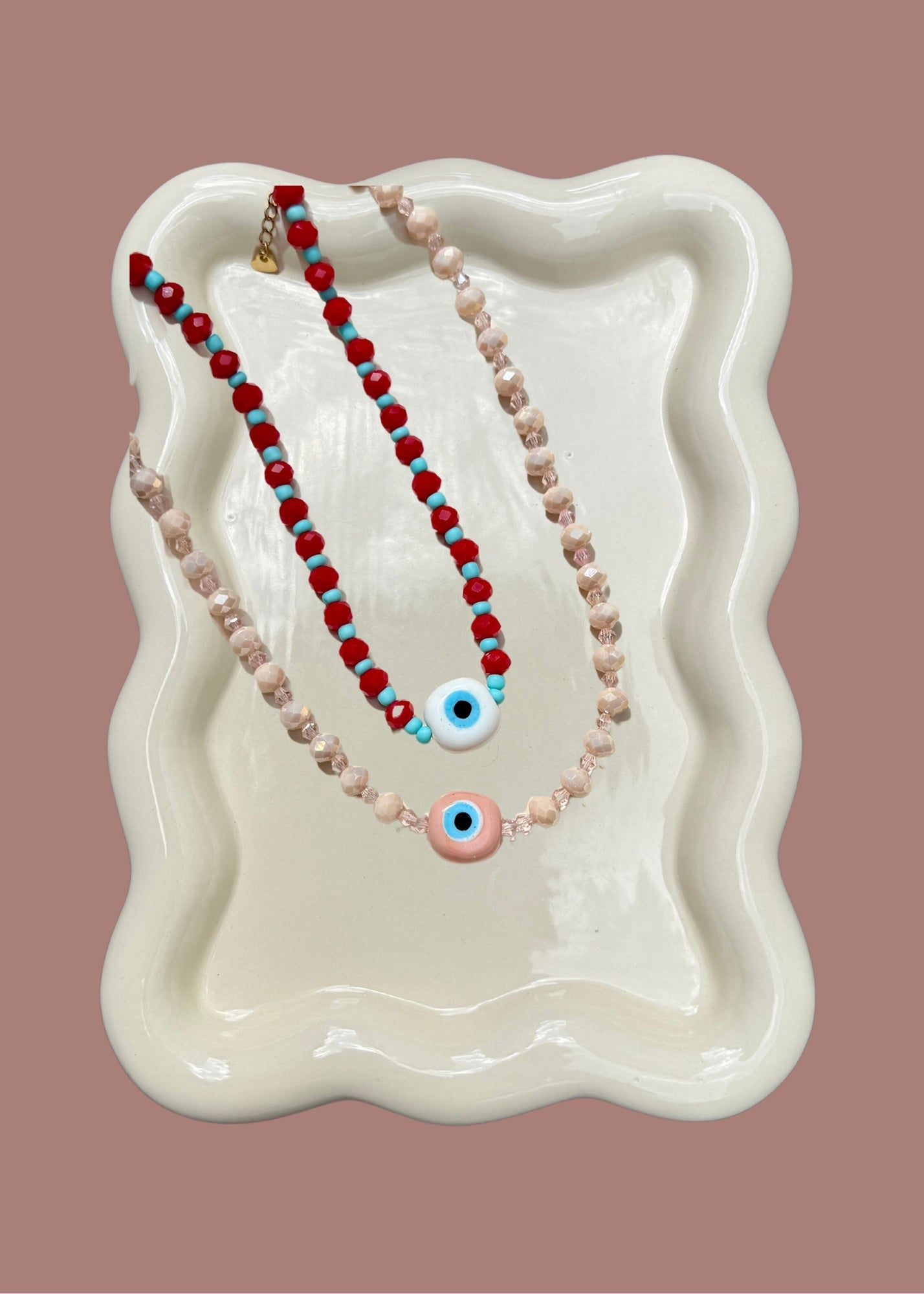 Crystal Evil Eye Necklace