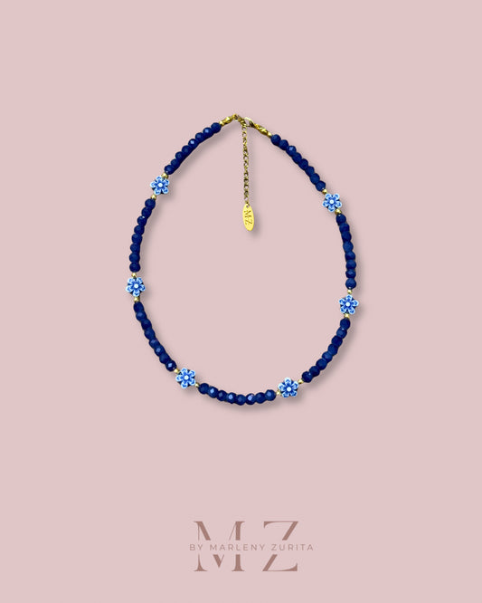 Crystal Flower Necklace