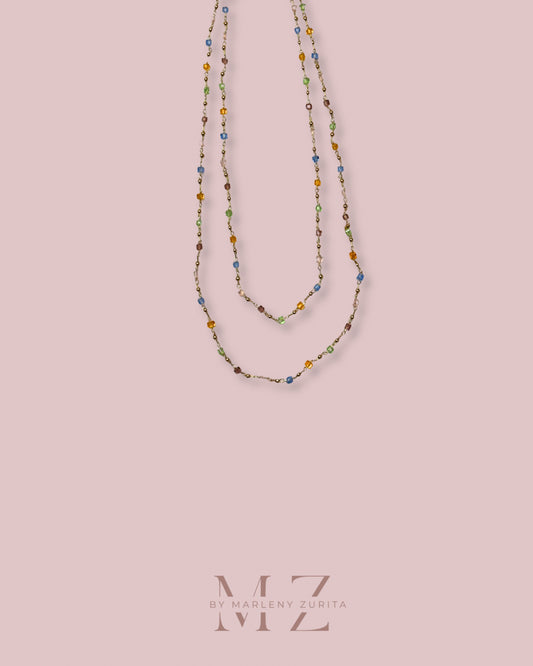 Crystal Layer Necklace