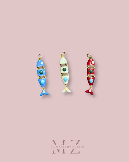Color Fish Necklace