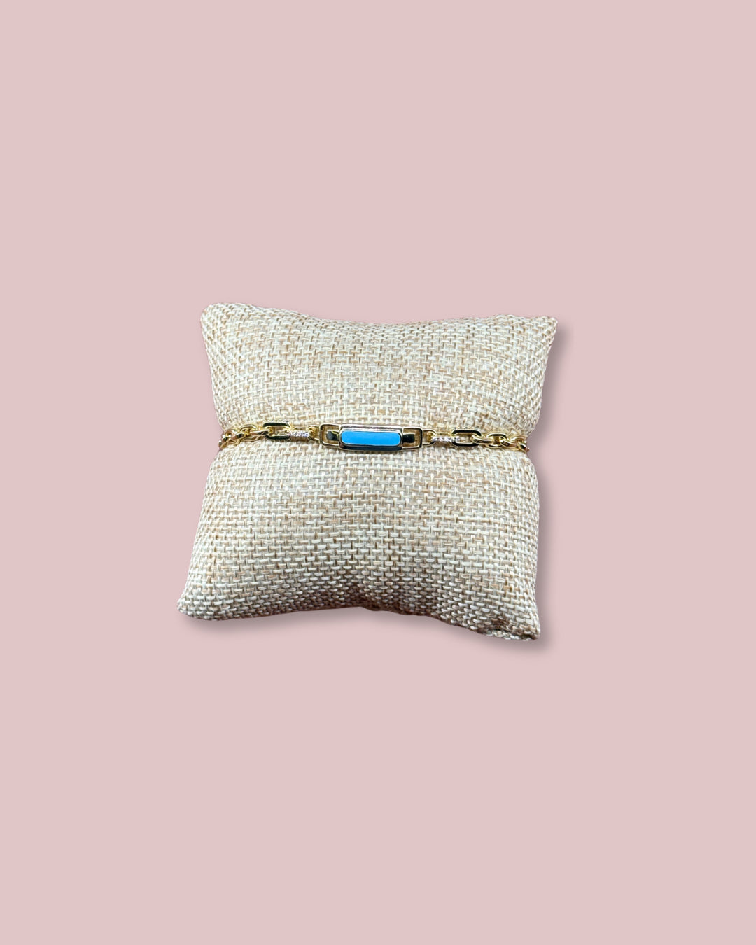 Turquoise Gold Bracelet