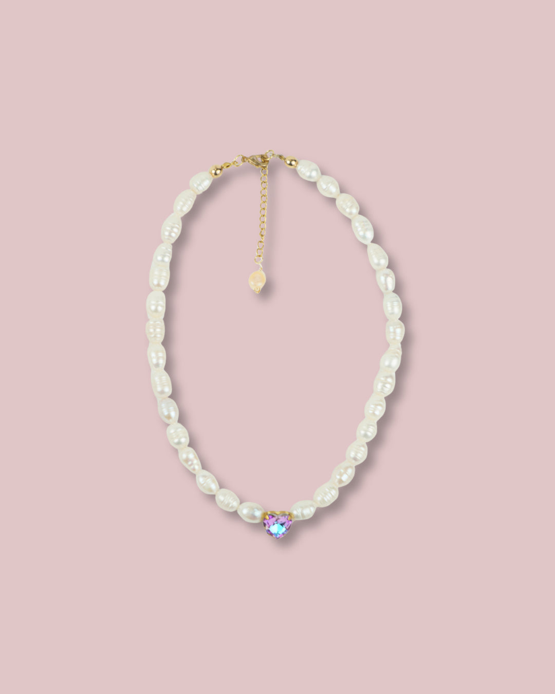 Pearl Heart Necklace