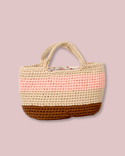 Crochet Long Handle Bag