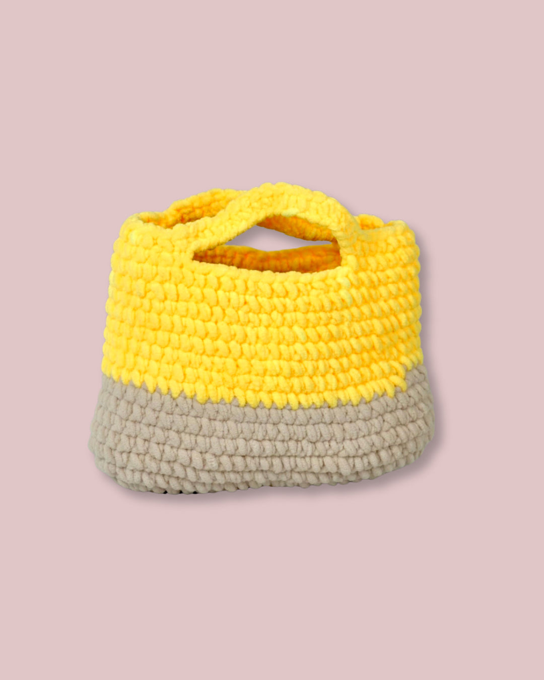 Crochet Color block Bag