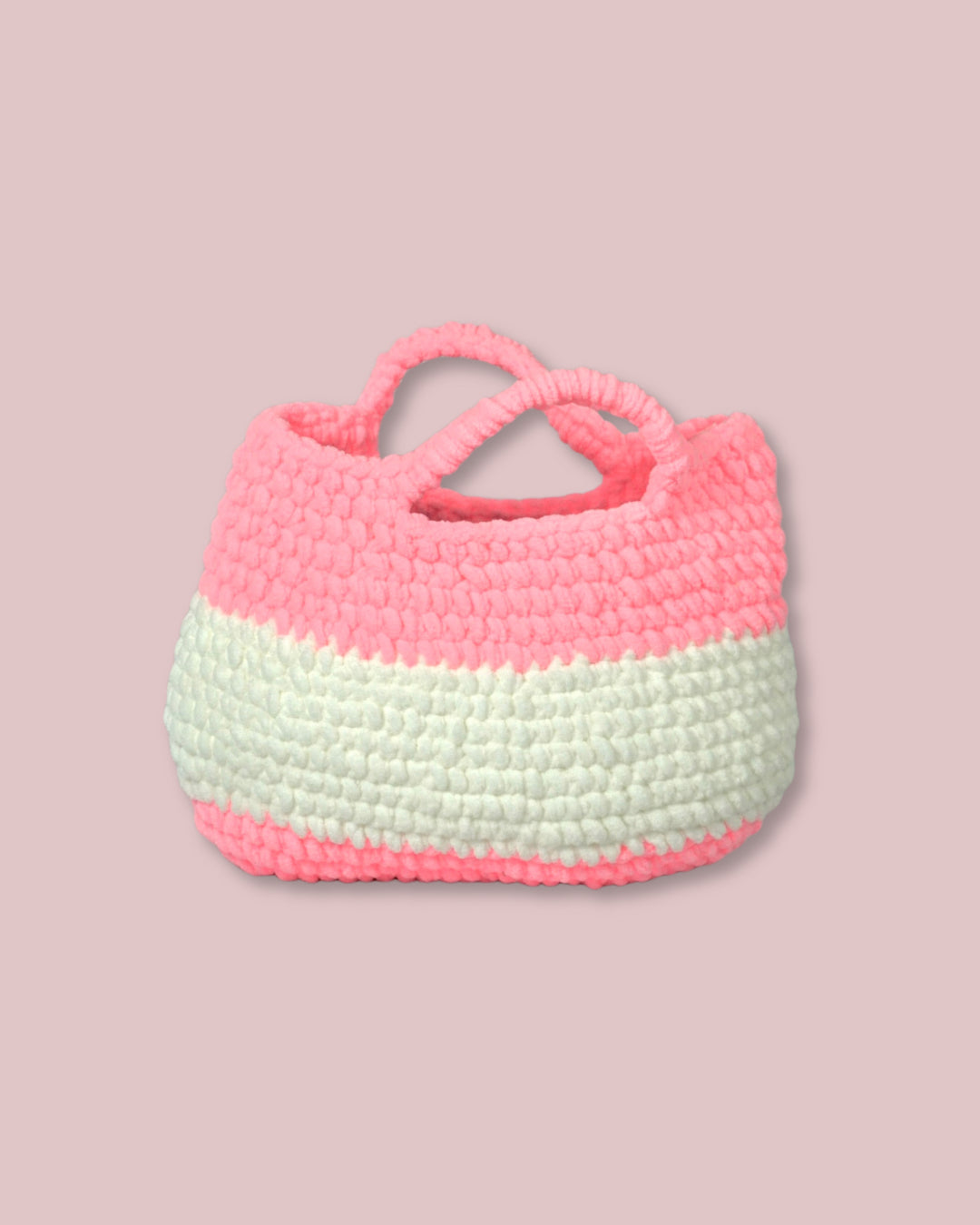 Crochet Color block Bag