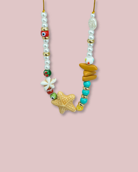 Sea Star Pearl Necklace