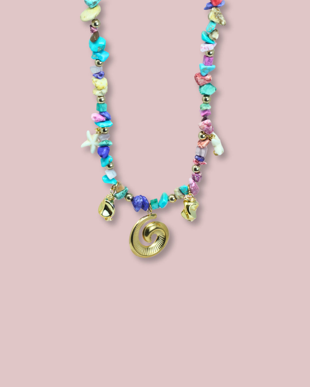 Gold Details Necklace