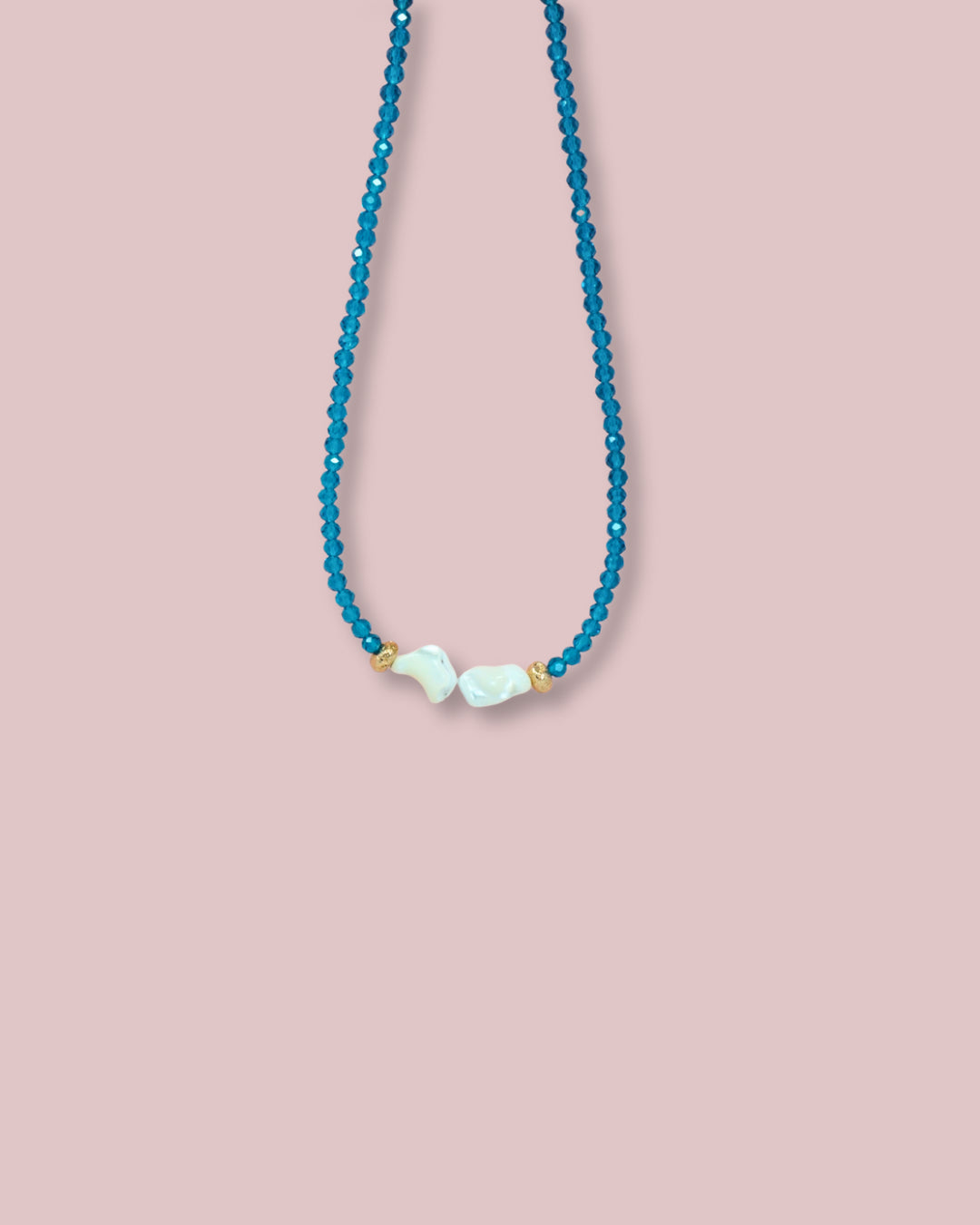 Crystal Mother of Pearl Necklace
