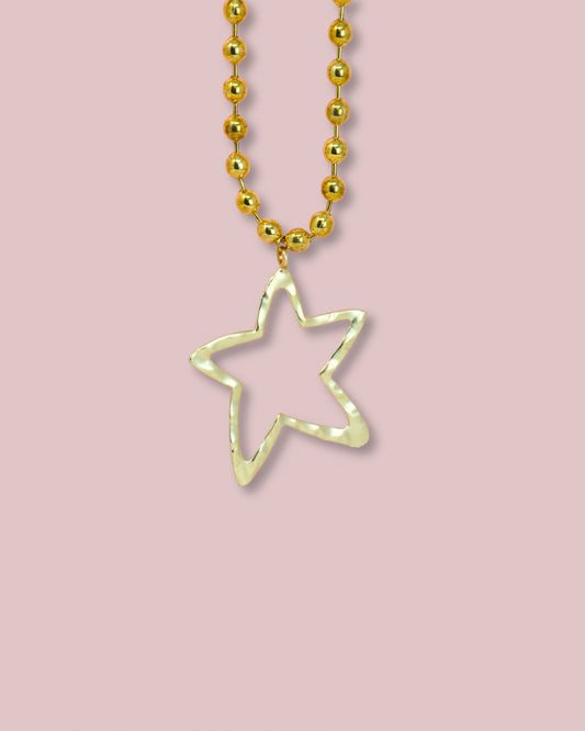 Golden Star Necklace