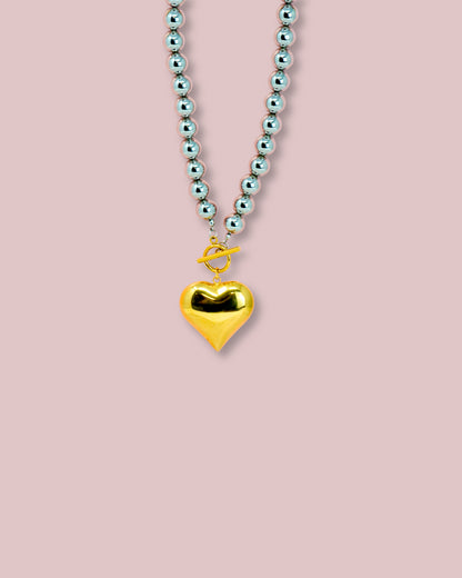 Golden Heart Necklace