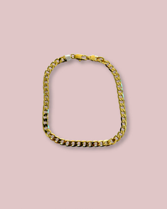 Medium Cuban Anklet