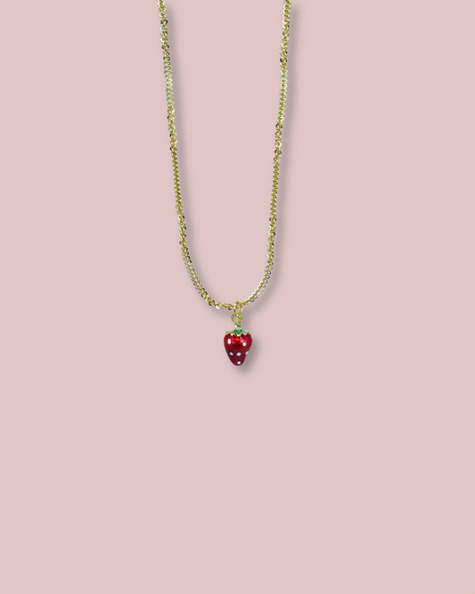Strawberry Necklace