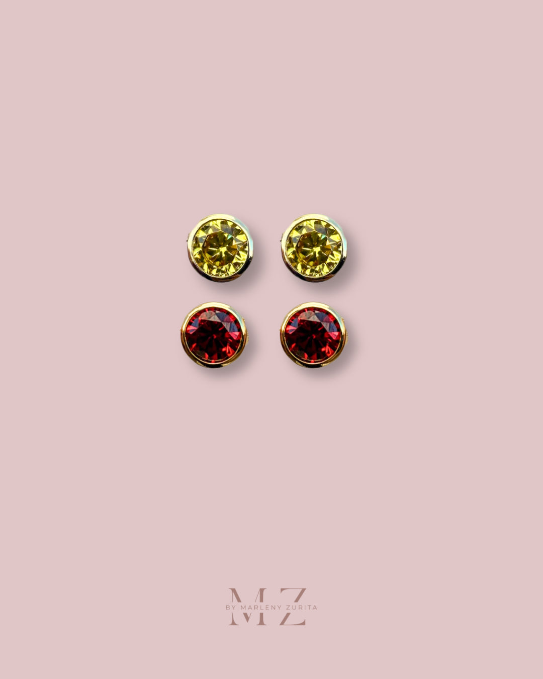 Crystal Stud Earring