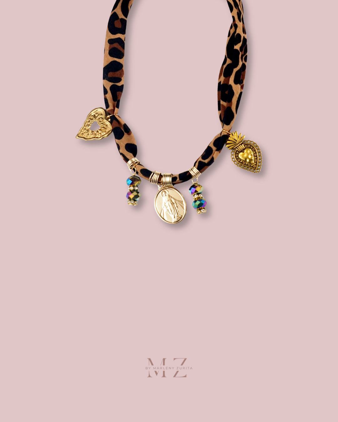Virgen Bandana Necklace