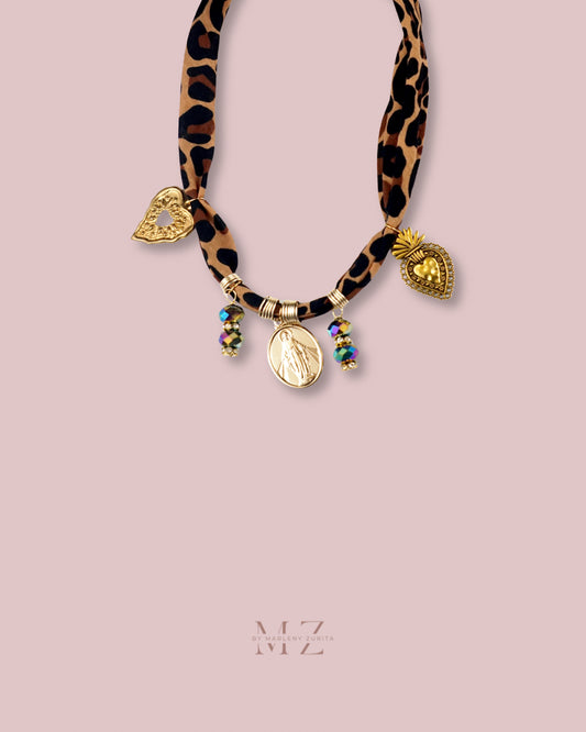 Virgen Bandana Necklace