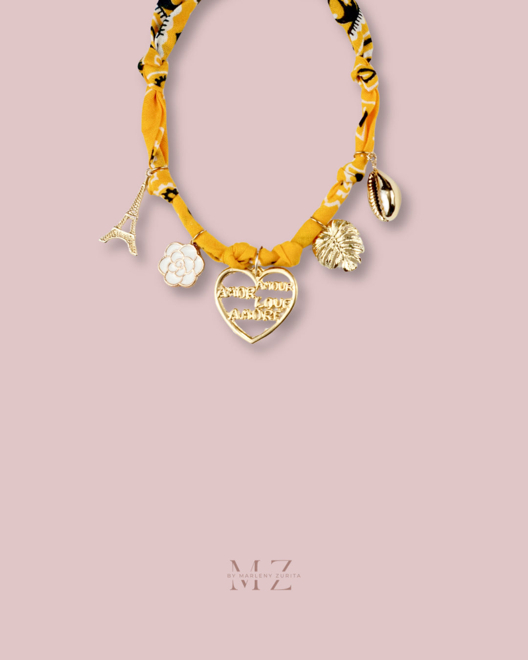 Paris Bandana Necklace