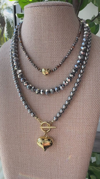 Golden Heart Necklace